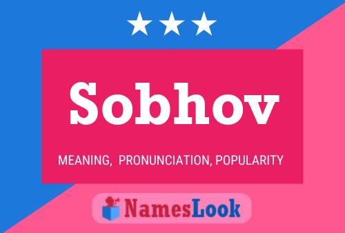 Sobhov Name Poster