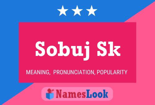 Sobuj Sk Name Poster