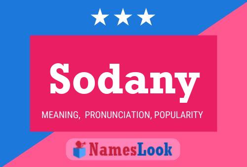 Sodany Name Poster