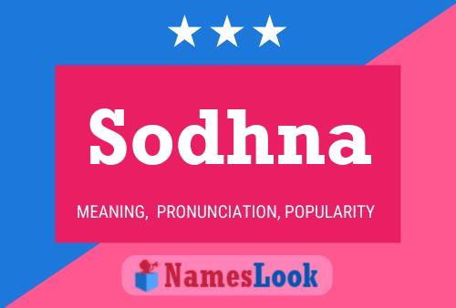 Sodhna Name Poster