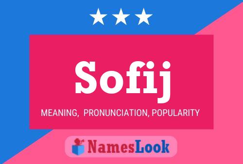 Sofij Name Poster