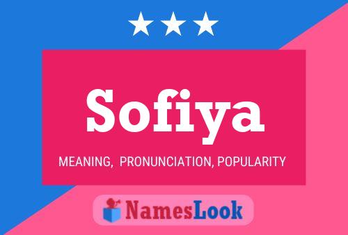 Sofiya Name Poster