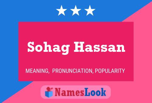 Sohag Hassan Name Poster