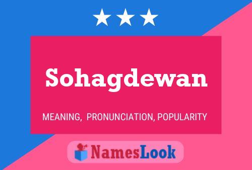 Sohagdewan Name Poster