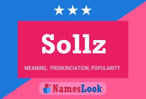 Sollz Name Poster