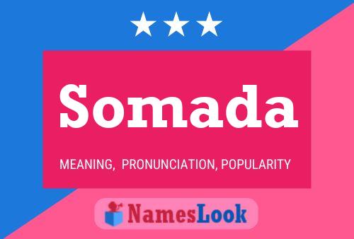 Somada Name Poster