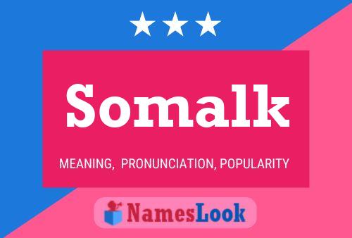 Somalk Name Poster