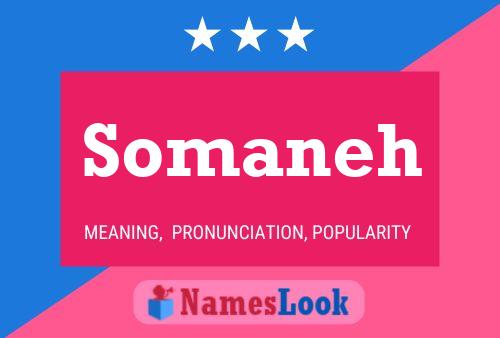 Somaneh Name Poster