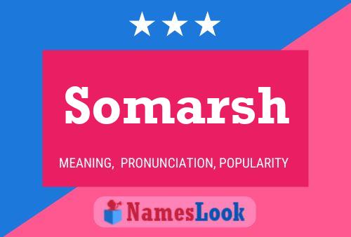 Somarsh Name Poster