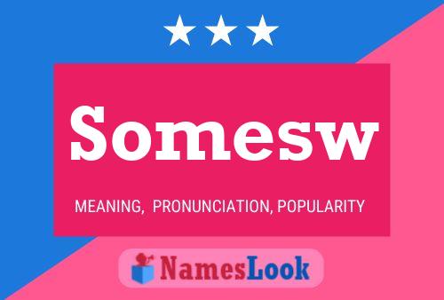 Somesw Name Poster