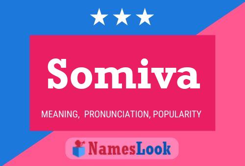 Somiva Name Poster