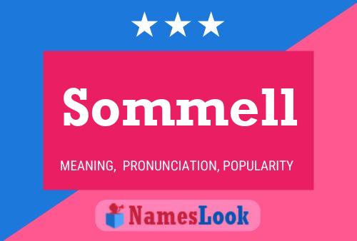 Sommell Name Poster