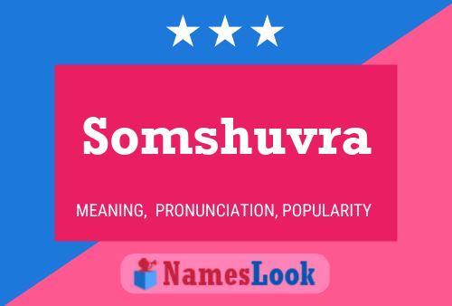 Somshuvra Name Poster