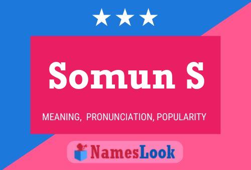 Somun S Name Poster