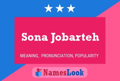 Sona Jobarteh Name Poster