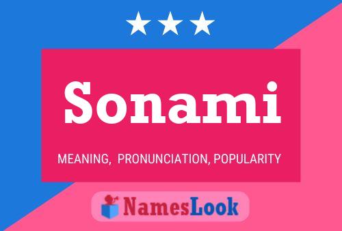 Sonami Name Poster