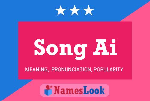 Song Ai Name Poster