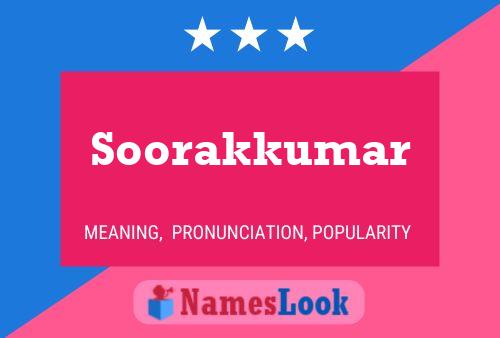 Soorakkumar Name Poster