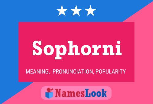 Sophorni Name Poster