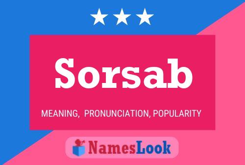 Sorsab Name Poster