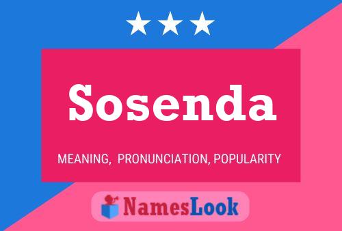 Sosenda Name Poster