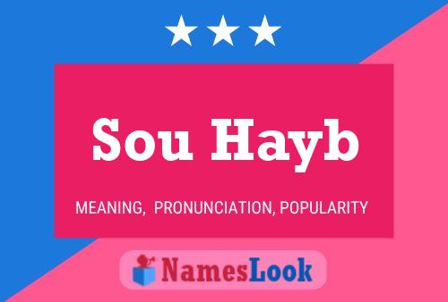 Sou Hayb Name Poster