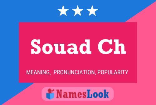 Souad Ch Name Poster