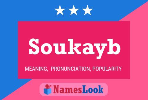 Soukayb Name Poster