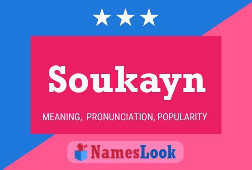 Soukayn Name Poster