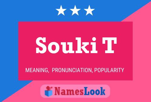 Souki T Name Poster