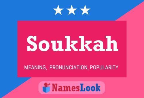 Soukkah Name Poster