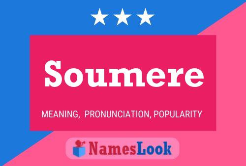 Soumere Name Poster