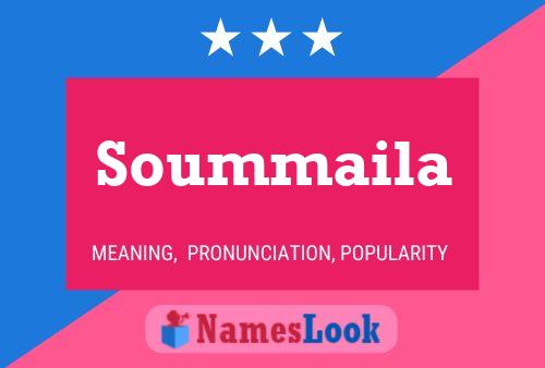 Soummaila Name Poster