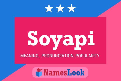 Soyapi Name Poster