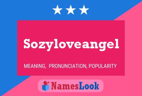 Sozyloveangel Name Poster