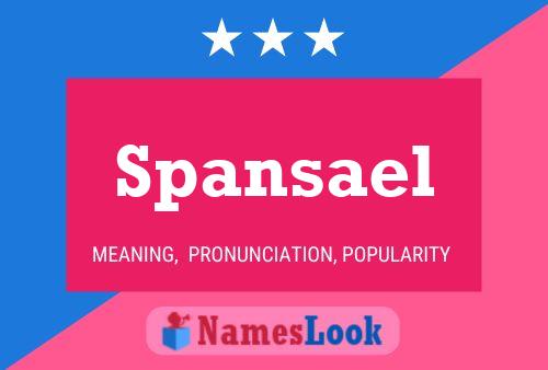 Spansael Name Poster