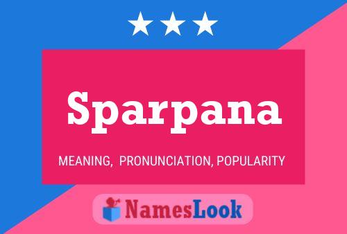 Sparpana Name Poster