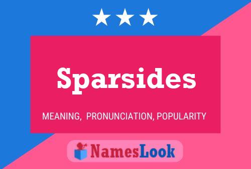 Sparsides Name Poster