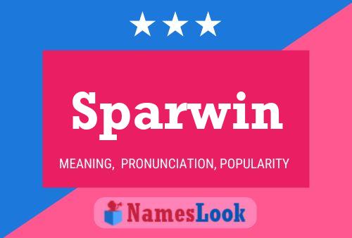 Sparwin Name Poster