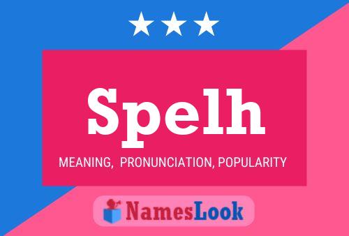 Spelh Name Poster