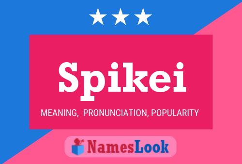 Spikei Name Poster