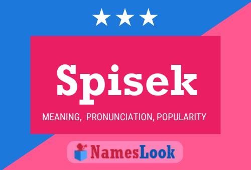 Spisek Name Poster