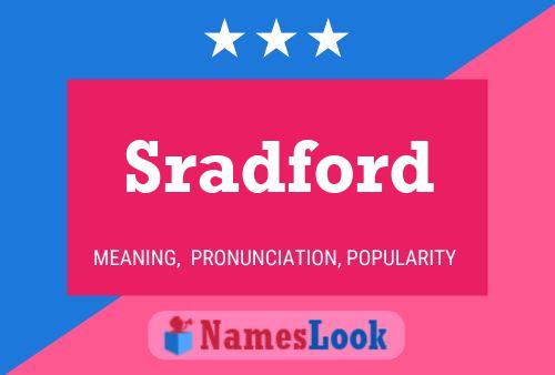 Sradford Name Poster