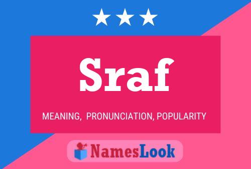 Sraf Name Poster