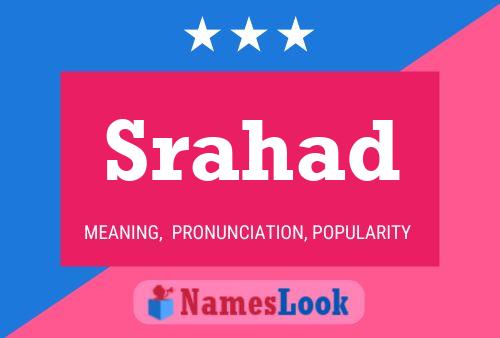 Srahad Name Poster