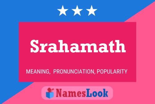 Srahamath Name Poster