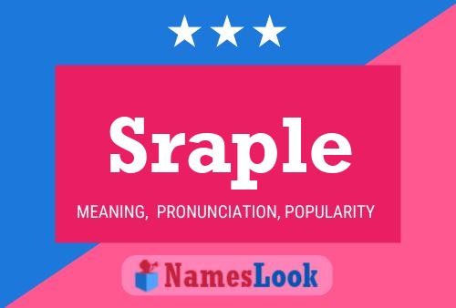 Sraple Name Poster