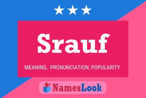 Srauf Name Poster