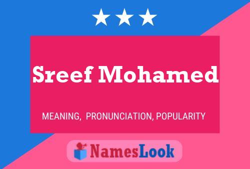 Sreef Mohamed Name Poster