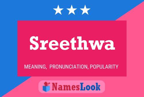 Sreethwa Name Poster